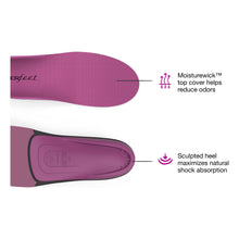Load image into Gallery viewer, Superfeet Berry All-Purpose Women&#39;s High Impact Support Insoles