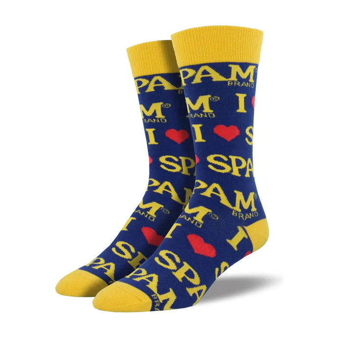 Socksmith Spam Men's Crew Sock