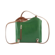 Load image into Gallery viewer, Sole Terra Handbags Paris Convertible Backpack/Shoulder Bag
