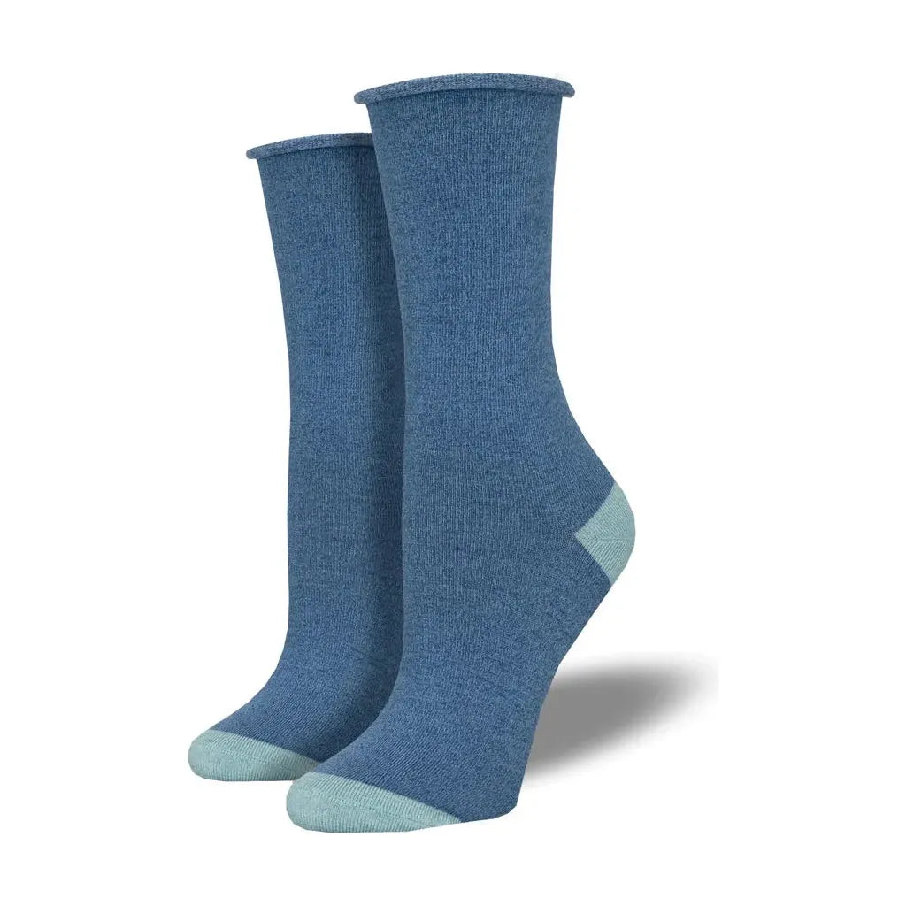 Socksmith Contrast Heel/Toe Crew Sock